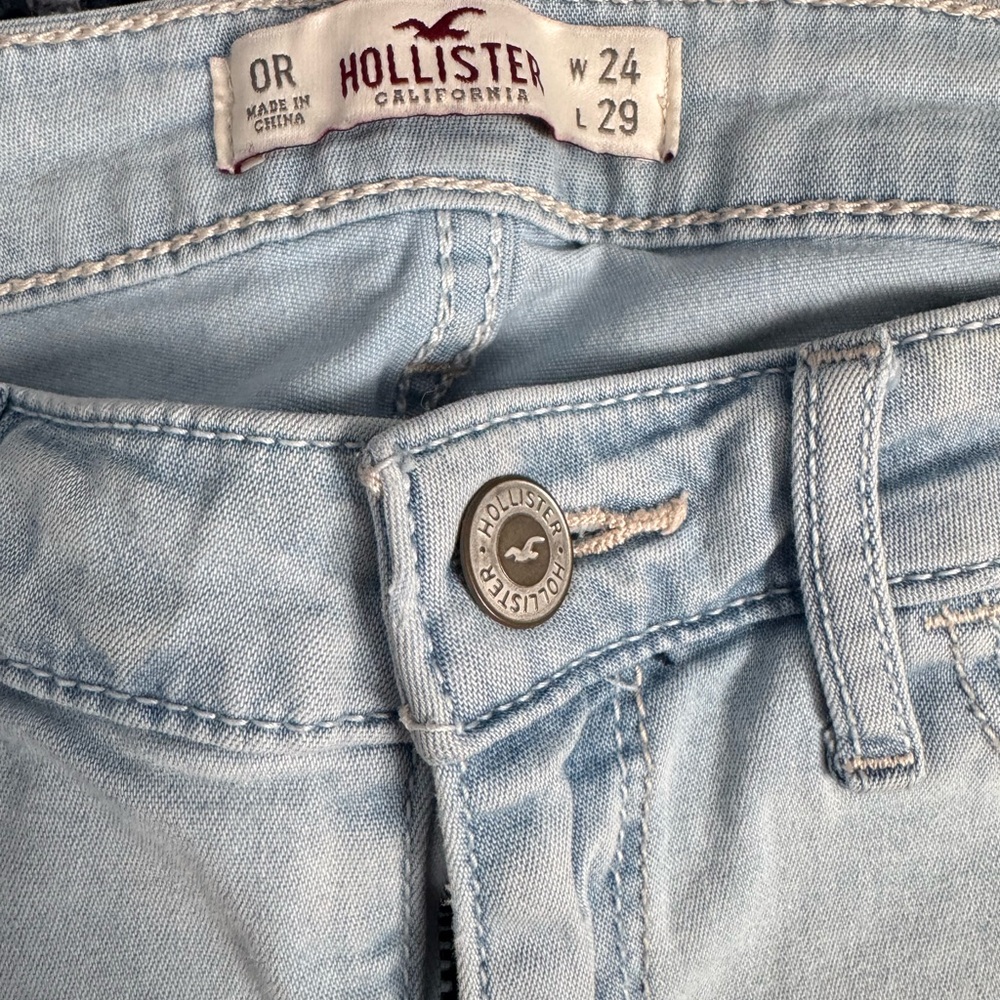 Hollister Women's Sky Blue Jeans
